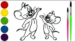 Baby Tom cat drawing for beginners | How to Draw Tom cat easily step by step || How to Draw Cartoon
