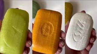 Extra Crunchy Soap Cubes Cutting Compilation Asmr 🧼 #asmr #soapcarving #oddlysatisfying 