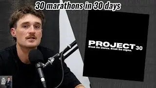 Brady Nankervis on running 30 marathons in 30 days for charity