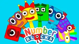 My SPRUNKI OC: One, Two, Three, Four, Five, Six & Seven (from Numberblocks)