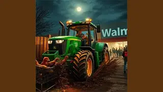Tractor Joyride To Walmart On Black Friday