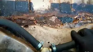 pt. 1: Fabricating boot floor repair section.