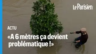 Crue de la Seine : le fleuve d&eacute;borde sur les quais de Paris