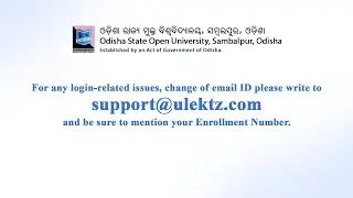 OSOU-LMS Support: Login & Assignment Related Issues