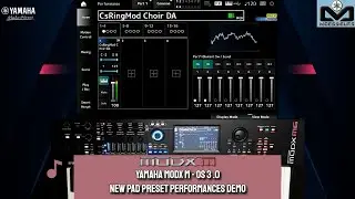 Yamaha MODX M | OS 3: Демонстрация новых пресетов для пэдов