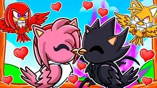 DARK SONIC Gets MARRIED in Roblox Feather Family!