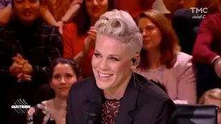 P!nk interview on Quotidien (05-12-2017) HD