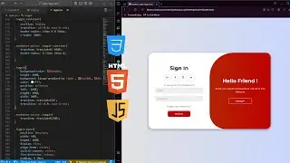 Animated Login Page - No Talking ( Using HTML CSS JS )