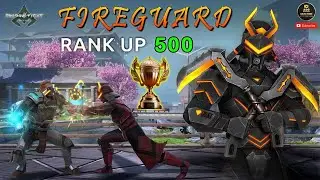 Finally Rank Up with 500 Trophies of Fireguard | Shadow Fight 4 Arena | video 73​