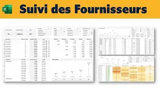 Tableau de Bord Suivi des Fournisseurs