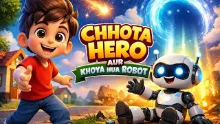 Chhota Hero Aur Khoya Hua Robot 🤖 | Funny 3D Cartoon Story for Kids | Full Movie
