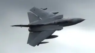 Dramatic 67 degree swept Tornado through Cad West