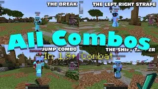 Все типы комбинаций PvP 1.9+ в Minecraft
