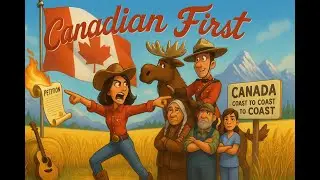 Canadian First 🇨🇦 | A Satirical Prairie Protest Song
