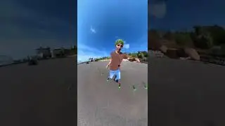 Что происходит с вами во время слалома #inlineskate #insta360 #rollerskating #freestyleslalom #frees