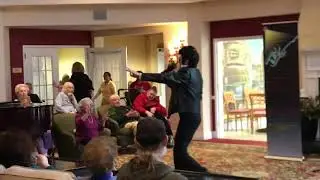Senior Audience Participation With Johnny Turk