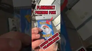 ACHTUNG Fake Pokemon Karten vom Flohmarkt! #flohmarkt #pokemon #tcg #reseller #pokemoncards #scam