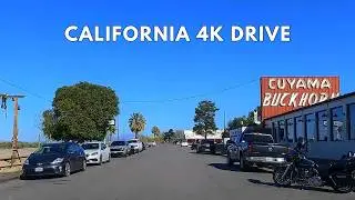California Scenic Road Trip: New Cuyama to Maricopa in 4K