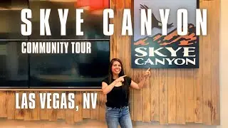 Live near the MOUNTAINS! 🏜️ Tour SKYE CANYON Masterplan Community | Las Vegas Real Estate
