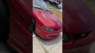 MUSTANG WRAP TRANSFORMATION #vinylwraps #carwraps