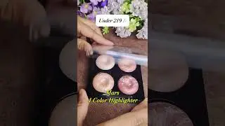 MARS Glow O Clock Blush + Highlighter Kit Review ✨ | Affordable Glow Palette | Swatches + Test