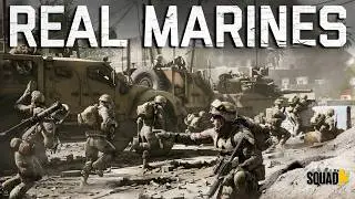 Marines Out Gunned & Pinned Down !  | Squad PVE