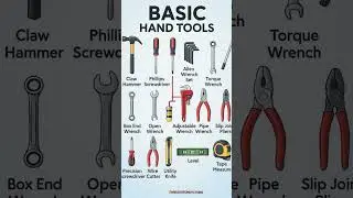 BASIC HAND TOOL #toolfastener #automobile #jamesautomotiveeng