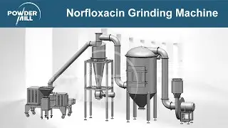 Norfloxacin Grinding Machine, Pharmaceutical Powder Pulverizer Crusher - Mill Powder Technology