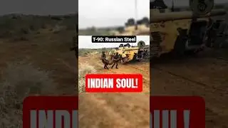 T-90 Bhishma w akcji &mdash; rosyjsko-indyjskie partnerstwo w produkcji czołg&oacute;w #t90 #shorts