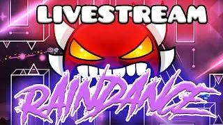 Geometry Dash | EXTREME DEMON Raindance by Milos and others (94%) [Go at 54]