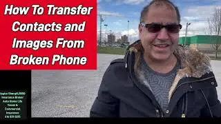 How to Transfer Data From A Cell Phone With A Broken Screen - Never Get No For An Answer