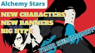 [Alchemy Stars] COLLABORATION BANNER REVEAL | New Character Abilities | Fox and Violet