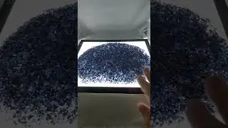 Benitoite Crystals, 3750 carat parcel, (Video #2) San Benito County, California