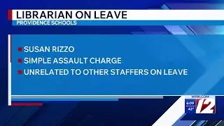 Providence school librarian accused of smacking student
