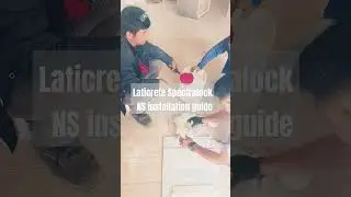 Spectralock NS epoxy Grout Installation guide LATICRETE