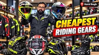 CHEAPEST Riding Gears in Karol Bagh🔥Best Budget Bike Accessories at SURPLUS BAZAAR