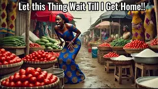Stubborn Lady Refuses To Urinate In Public Toilets Until She Met Her Match. #afrucantales #folktales