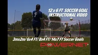 12 x 6 FT Soccer Goal Instructional Video