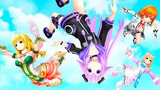 Hyperdimension Neptunia: Ragdolls Jumps & Falls [GMOD | Fedhoria] - Episode 78