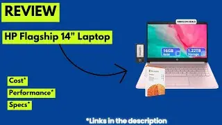 HP Flagship 14&rdquo; Laptop Review | 16GB RAM, 1.22TB Storage, Intel 4-Core N4120 | Best Budget Laptop!