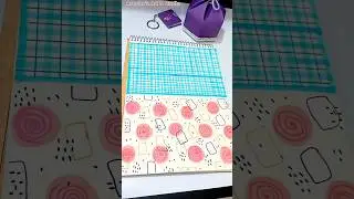 Pattern Paper for journal / DIY Pattern paper / Handmade pattern paper #shorts #diy #patternpaper