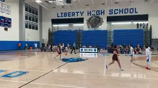 Liberty HS vs Arlington HS Freshman Girls Basketball Pt.3