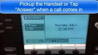 Performing a Blind Transfer using WCVT Hosted PBX System