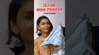 Mini printer unboxing #amazonfinds #miniprinter