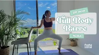 Clase de barre cuerpo completo 20 minutos 🌸 Entrenamiento en casa sin equipo