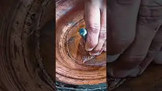 #carvings copper design in kashmir #art #viralvideo