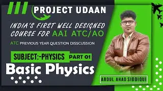 ATC/AO previous year paper discussion || Physics || Live @ 5pm