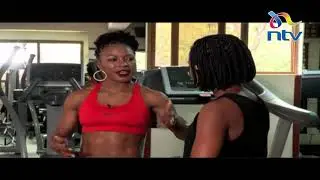 Muscle-building workout routine with Evelyn Owala, Women Bodybuilding Champion  || Living With Ess