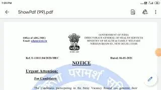 Urgent notice | neet latest notice for stray vacancy round