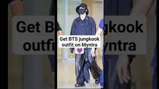 get BTS jungkook outfit on Myntra 🌷💜#shorts #bts #kpop #btsarmy #trending #fashiontrends